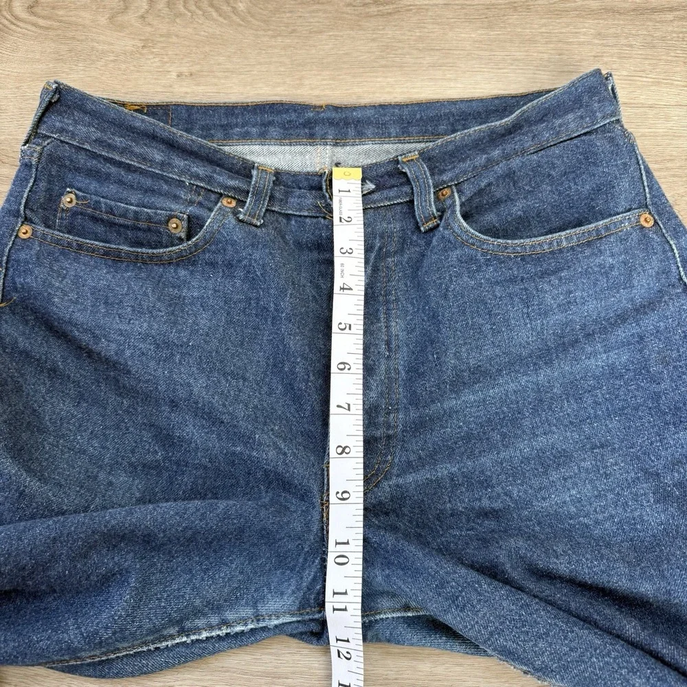 Vintage 80s Levis 501 0000 XX Jeans Made in USA Button 524 Denim Actual 32x26.5